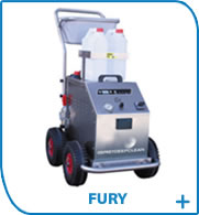 Fury dry steam cleaning machine