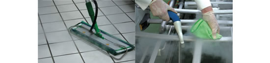 Food industry cleaning